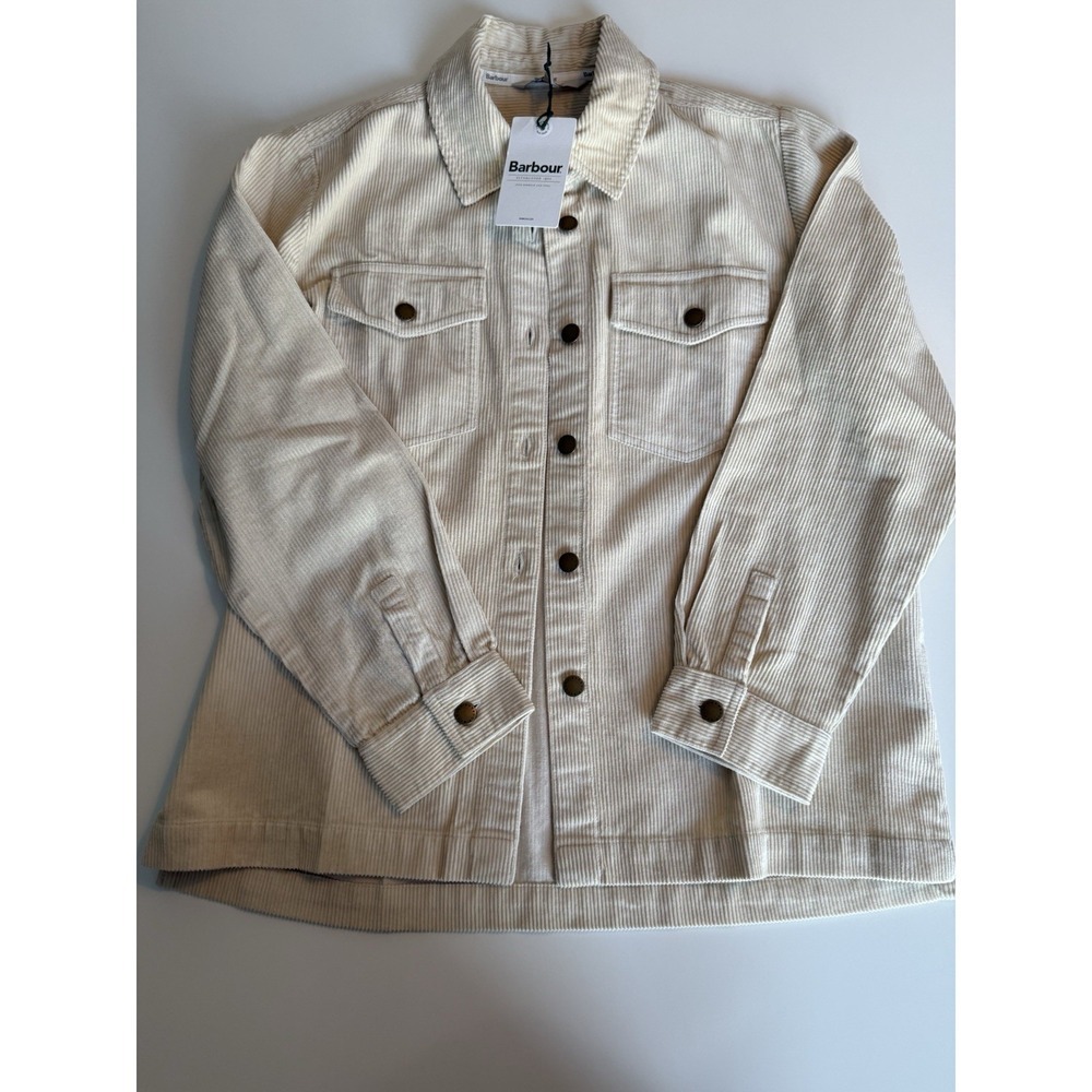 Barbour Women's Anya Corduroy Shirt/Jacket Sz 10 NWT - Picture 10 of 13